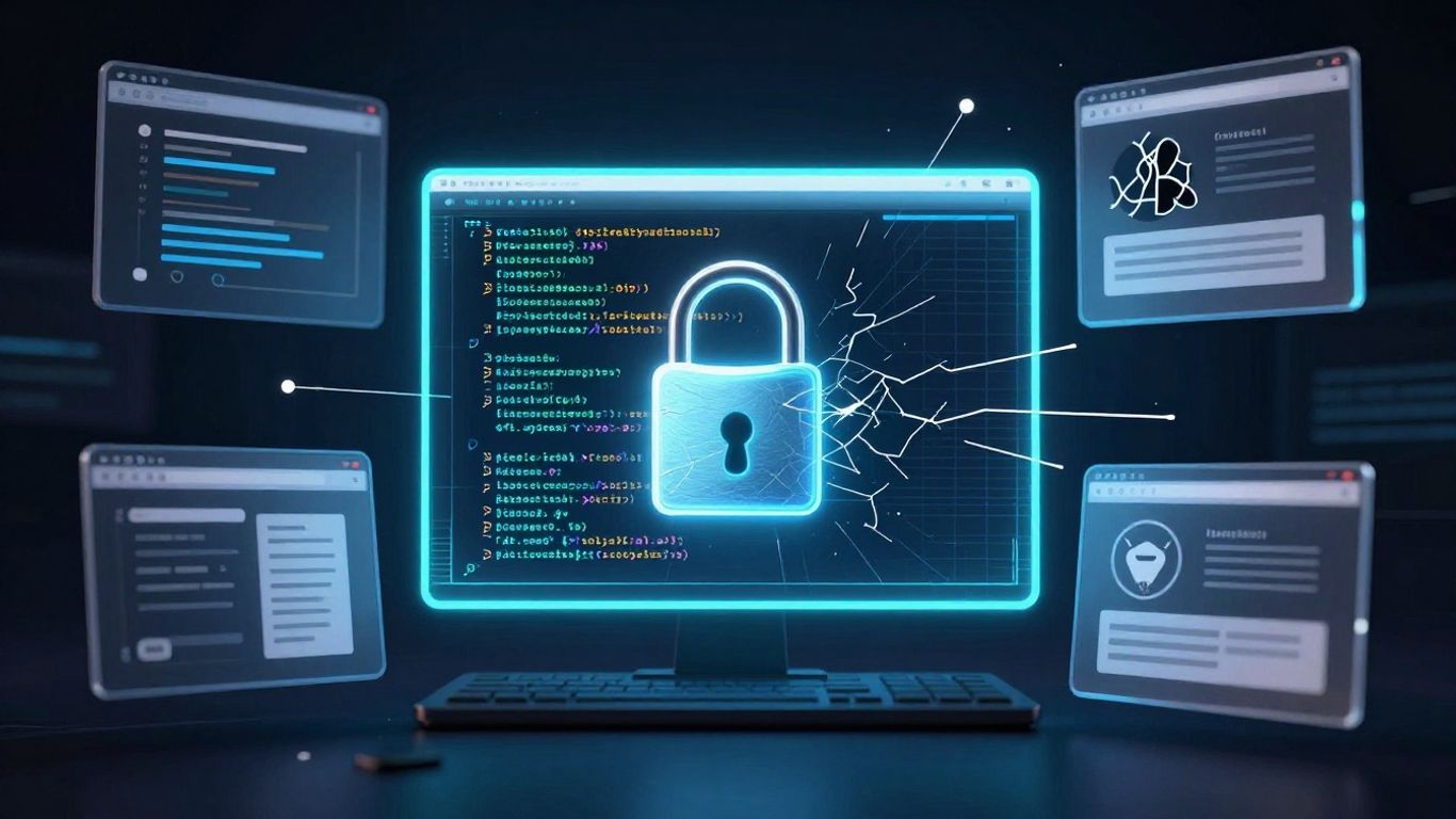 Website security breach with compromised WordPress plugins.