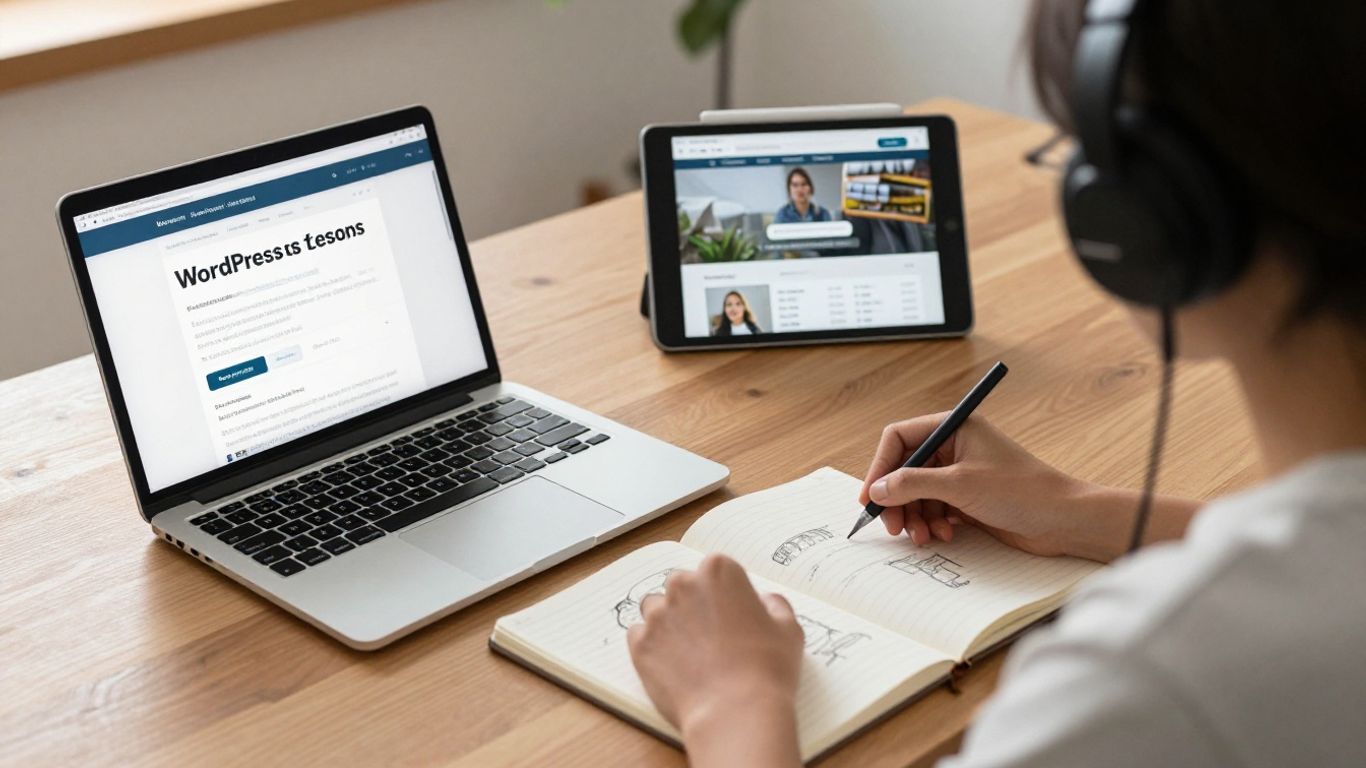 WordPress tutorial video download: how to find, save and watch lessons offline